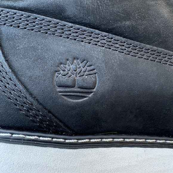 Timberland Women's Keeley Boot 8.5 Black Nubuck Leather Ankle SensorFlex Casual - Picture 7 of 10